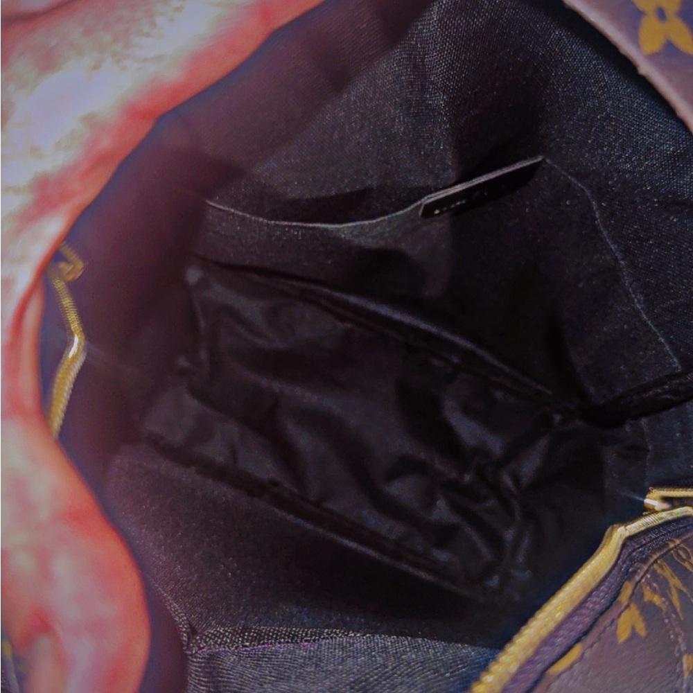Louis Vuitton Dark Brown/Tan Monogram Backpack - Picture 12 of 14